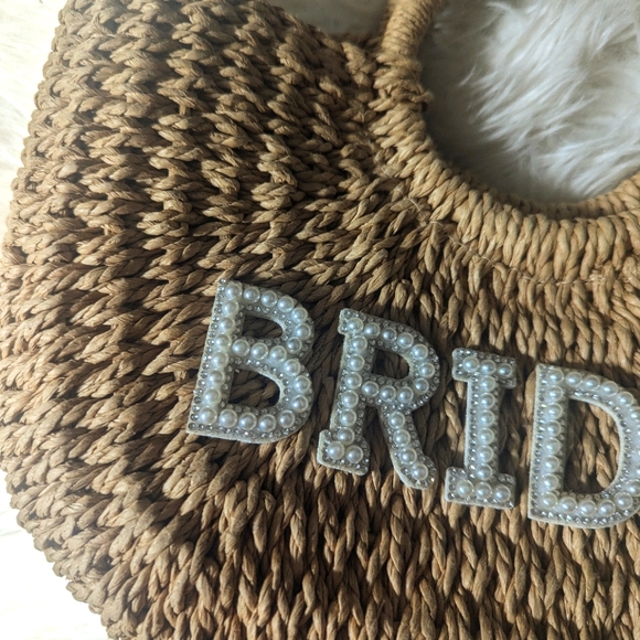 BRIDE Woven Tote Bage - Picture 4 of 7